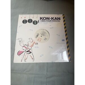 Kon Kan I Beg Your Pardon Electronic Pop Dance 1988 0-86467 Vinyl 12'' Hype Stic